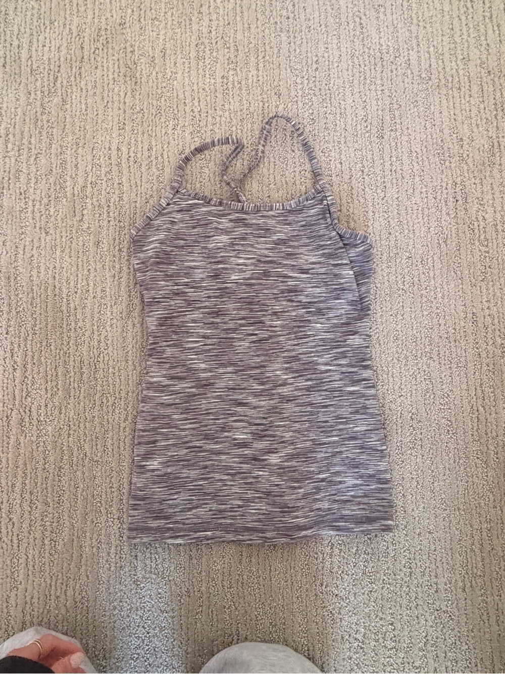 lululemon athletica Heathered Lavender Stretch Camisole